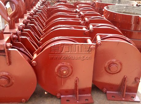 耙斗裝巖機導向輪(頭輪,繩輪)